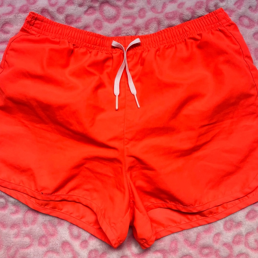 Old Navy Women's Bright Red Athletic Shorts